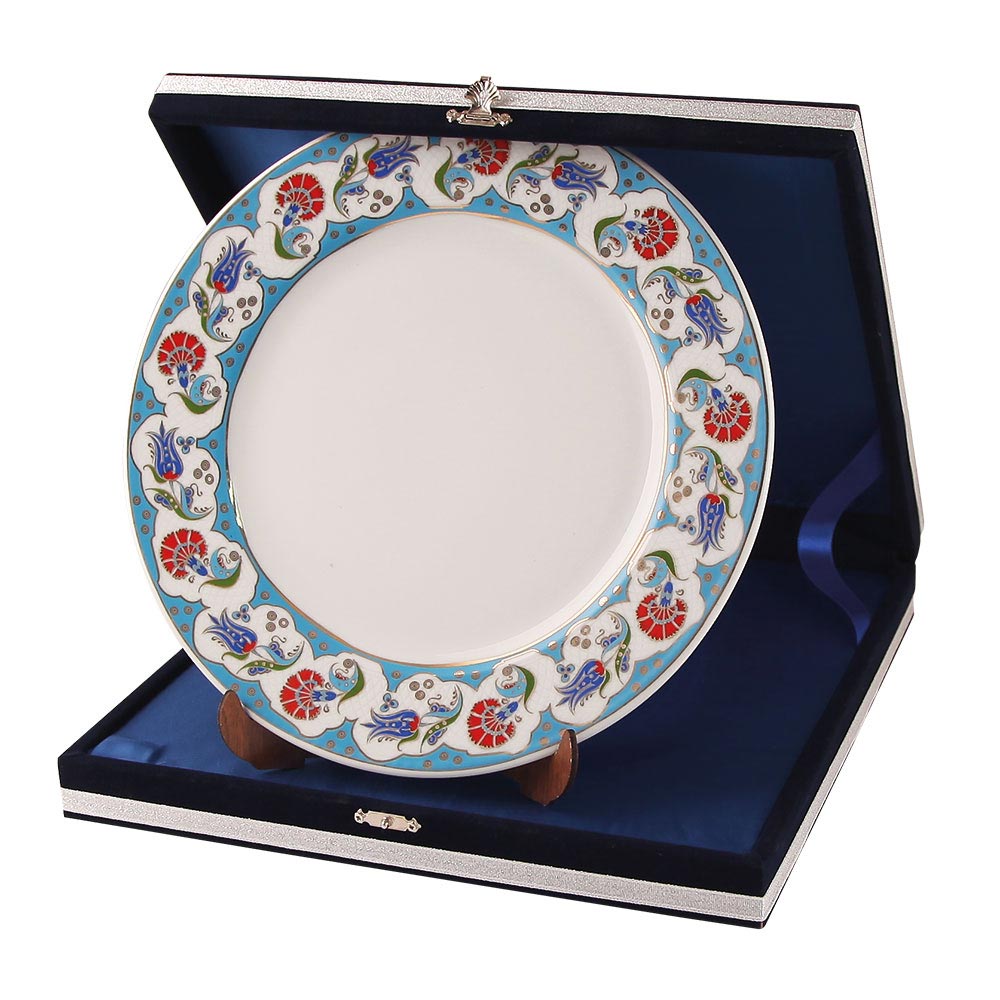 ypt-01 Yaldız İşlemeli Plaket Tabak promosyon ürünü